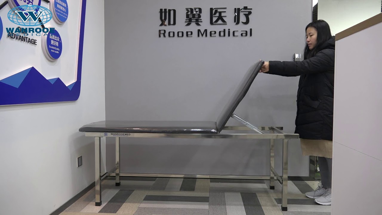 BEC04 Adjustable Medical Portable Gynecology Exam Table Patient Examination Couch