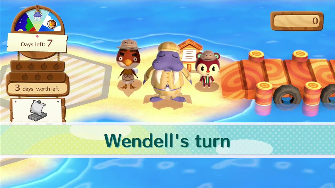 Animal Crossing: Amiibo Festival - Desert Island Escape - Island 7