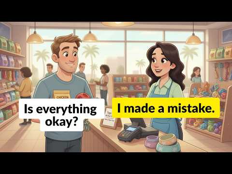60 Minutes of Simple English Conversations for Beginners: Real English Dialogues (A1-A2)