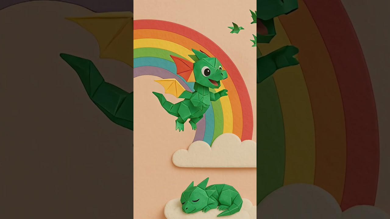 Tiny Dragon’s Big Sky Adventure! 🐉☁️✨