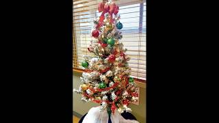 Match Highlights 3 Foot Flocked Christmas Tree