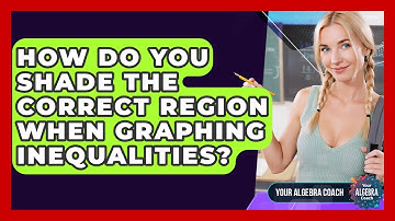 How Do You Shade The Correct Region When Graphing Inequalities? - Your Algebra Coach