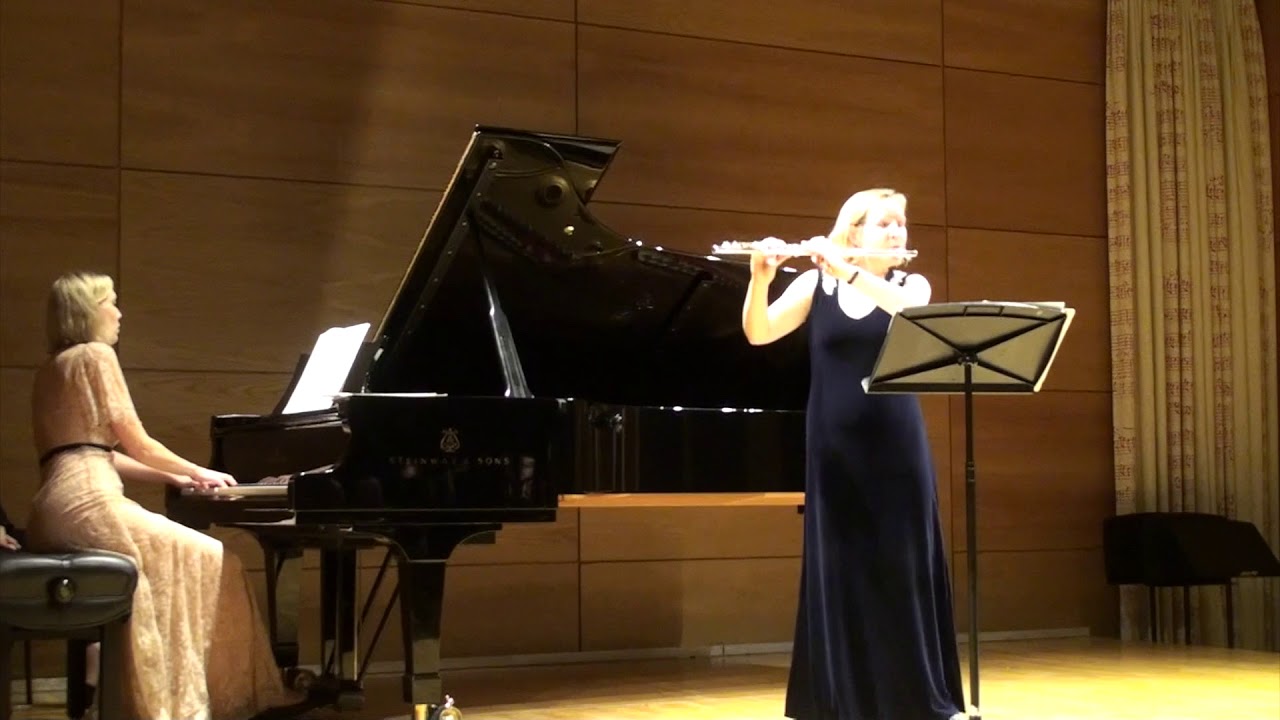 Lorna McGhee flute plays Debussy Sonata 3rd Movement