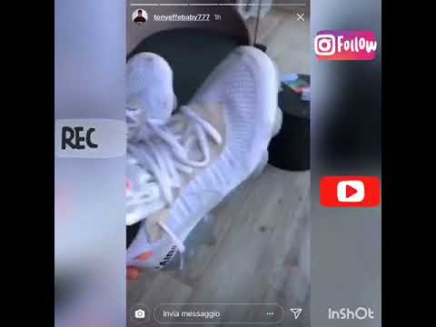 🤯PAZZESCO! DOPO UN RAVE TONY EFFE BUTTA LE SUE NIKE X OFF WHITE, SOLO  PERCHÈ SI SONO SPORCATE🤯 - YouTube