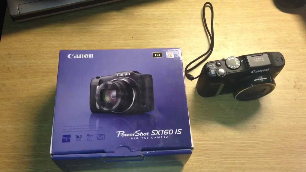 Review of Canon Powershot sx160 IS - YouTube