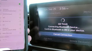 Hyundai Venue (2020-2024): How To Connect Smartphone Via Bluetooth And Activate Android Auto? screenshot 4