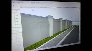 Custom Sliding Gate in ArchiCAD | Architectural Working Drawing