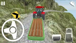 Tractor Driver 3D Farming Simulator #18 gerçek Traktör oyunu traktör videosu traktör römork çekme screenshot 2