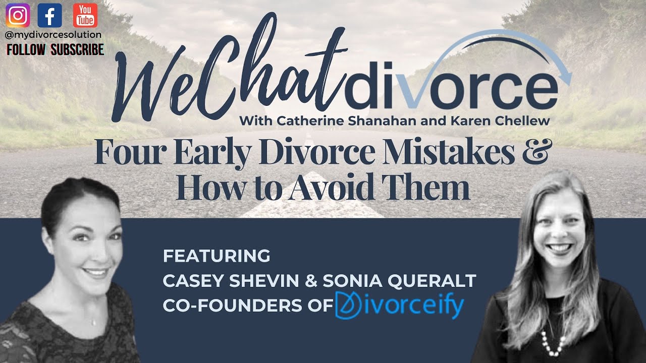 Four Early Divorce Mistakes & How to Avoid Them - YouTube