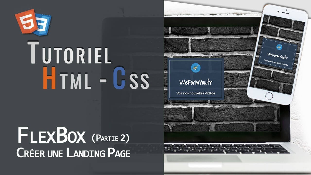 Html Css Flexbox Landing Page