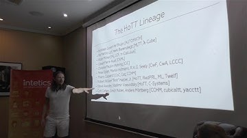 Intetics F(cafe) meetup: HoTT: The Language of Space. Part 1