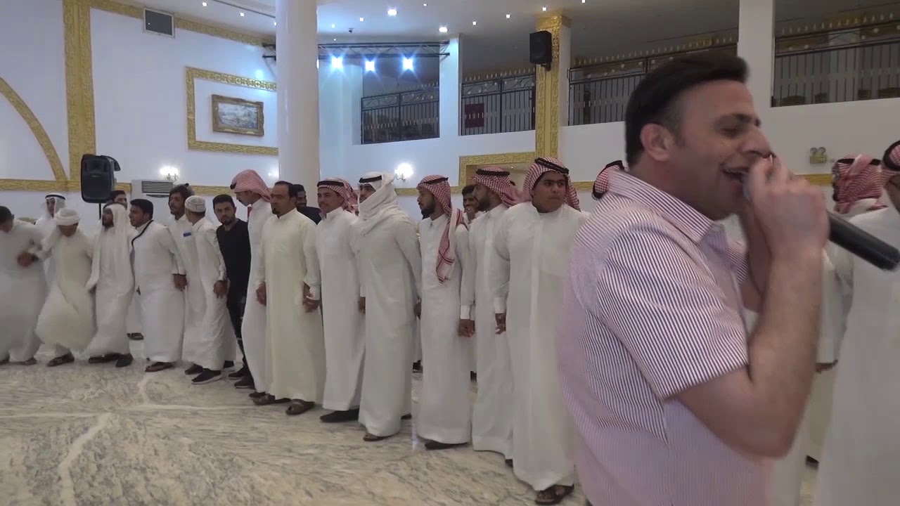 سهرة مع الفنان  حسين الحسن زواج الشاب  احمد ثابت  الحمادي  تصوير ابو بشير 0537921413