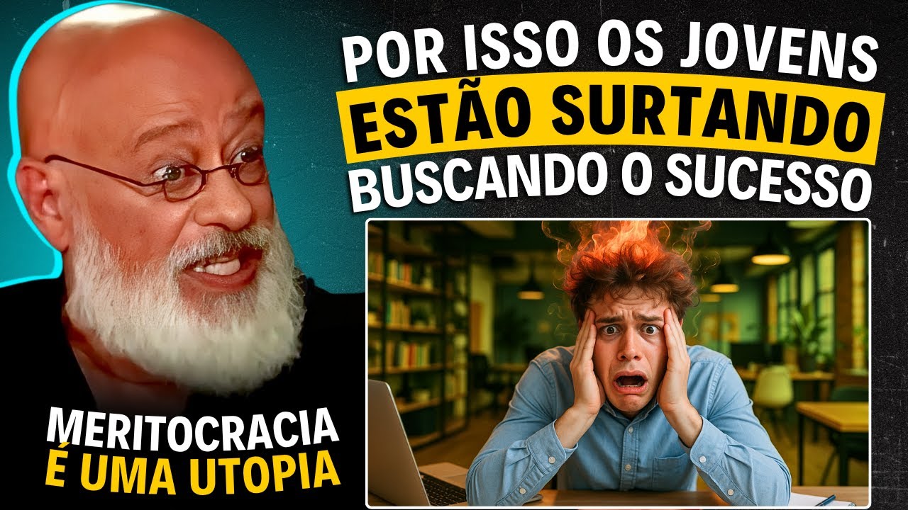 Como o Mercado de Trabalho ENGANA os JOVENS com promessas de SUCESSO | Luiz Felipe Pondé