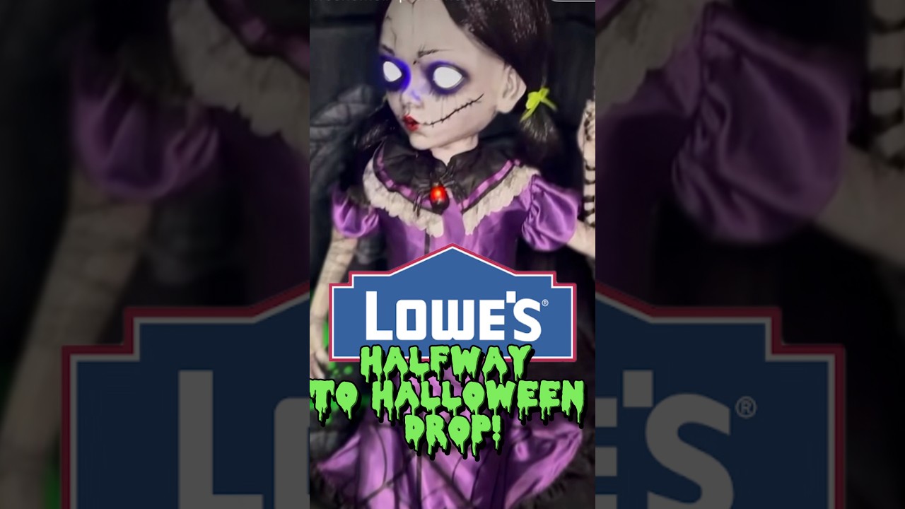 Lowe’s Halfway To Halloween Drop Is Here !! | #halloween #codeorange #lowes #shorts