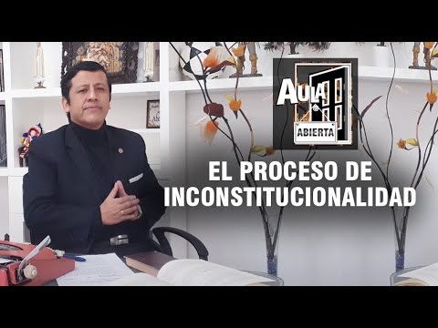 EL PROCESO DE INCONSTITUCIONALIDAD - Aula Abierta # 9