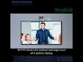 Yealink UVC84 4K USB PTZ Video Conference Camera