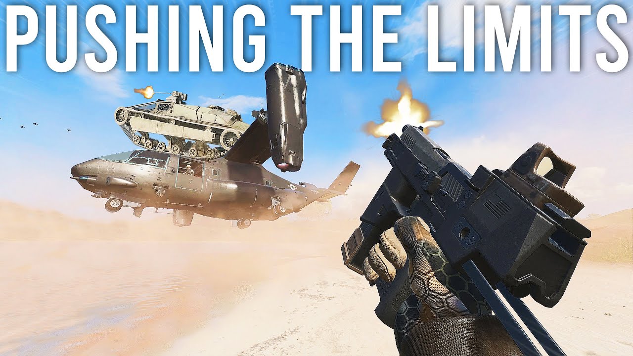 Pushing Battlefield 2042 to the limits...