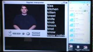 Part 2 of 2 Signtel Interpreter Demo, Signtel Inc. screenshot 2