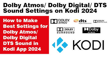 Kodi App Dolby Atmos   |  DTS  |  Dolby Digital Plus  |  Sound Setting Step by Step Video Guide 2024