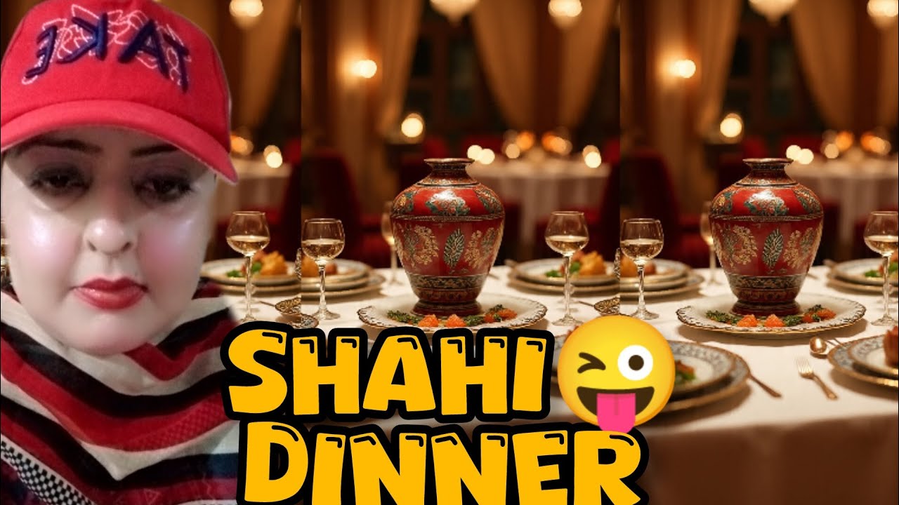 Shahi Dinner 😜 With Family| Shahi Khana 🥰| Nida Chughtai 