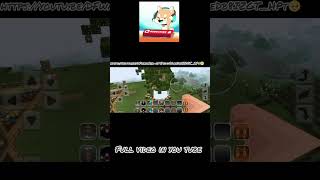 Build⚒️Tree house🏡 in minecraft🪪 #minecraft #tree house