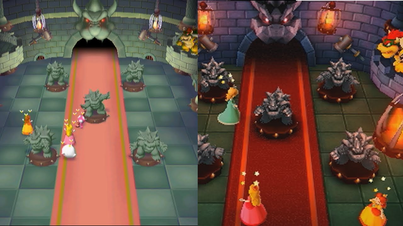 Mario Party 6 Minigames Comparison (GC Vs 3DS)