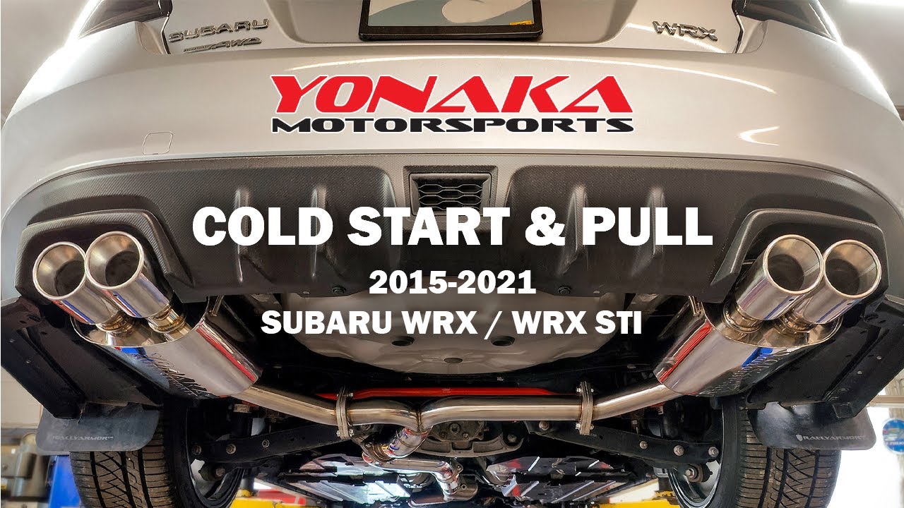 Yonaka Motorsports 20152021 WRX / STI Catback Exhaust YouTube