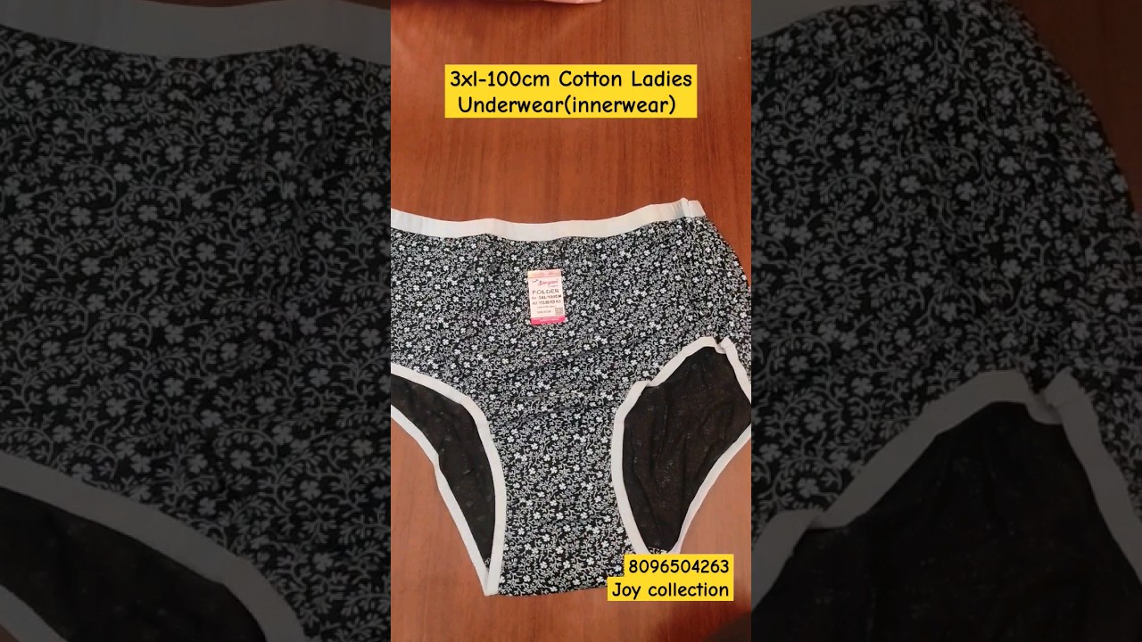 Printed Cotton 3xl Underwear|Innerwear|Lingerie for ladies womens| 