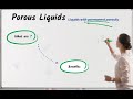 A Quick Introduction to Porous Liquids-I