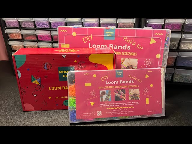 Momo's Den Loom Band Kits Overview/Review 