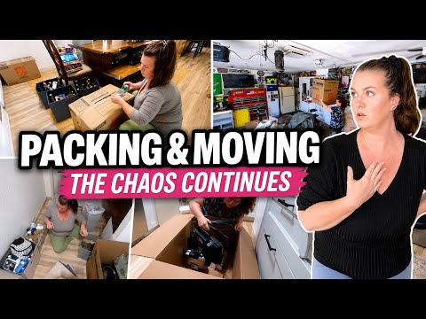 The Moving Chaos Continues… Packing, Decluttering & Cleaning Our Home