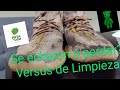 #zapatillas Versus de artículos limpieza ... Se hecho a perder mis tenis ?