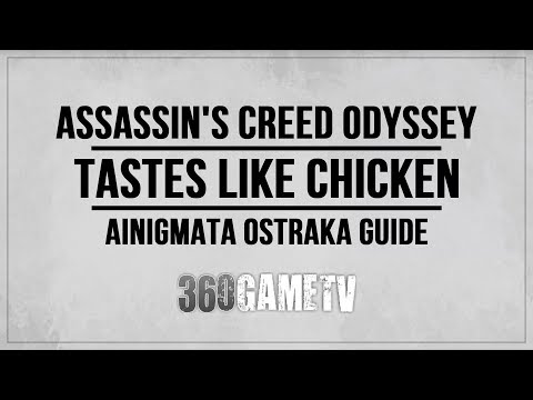 Video: Assassin's Creed Odyssey - Procession Of Bones, Smaker Som Chicken Riddle-løsninger Og Hvor Du Kan Finne Temple Of Apollo Korythos, Terror Gorge Cave Tabletter