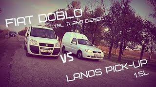 Fiat Doblo VS ZAZ Lanos Pick-up
