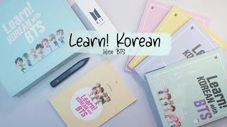 [Unboxing] Learn! korean with bts |learn! korean series with bts| screenshot 4