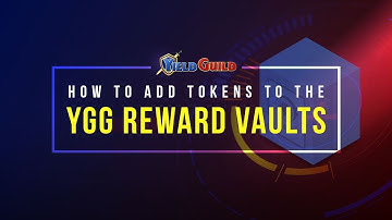 How to add tokens to the $YGG Reward Vaults