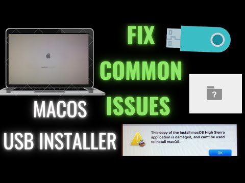 부팅 가능한 MAC OSX를 만드는 방법 | 일반적인 문제에 대한 수정 사항 | 날짜 변경 가이드 2021 | (2/2)