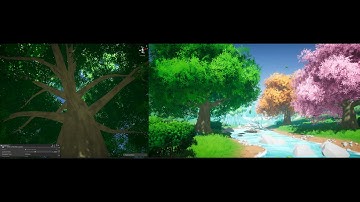 Unity URP Stylized Trees - 22/09/2021