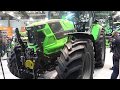 The DEUTZ FAHR 6185 tractor 2020