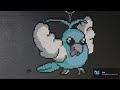 Mini perlers derpy Swablu!