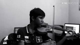 Video thumbnail of "Despacito |( Luis Fonsi ft. Daddy Yankee)| violin cover sri lanka"