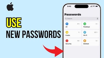 How To Use New Passwords App on iOS 18