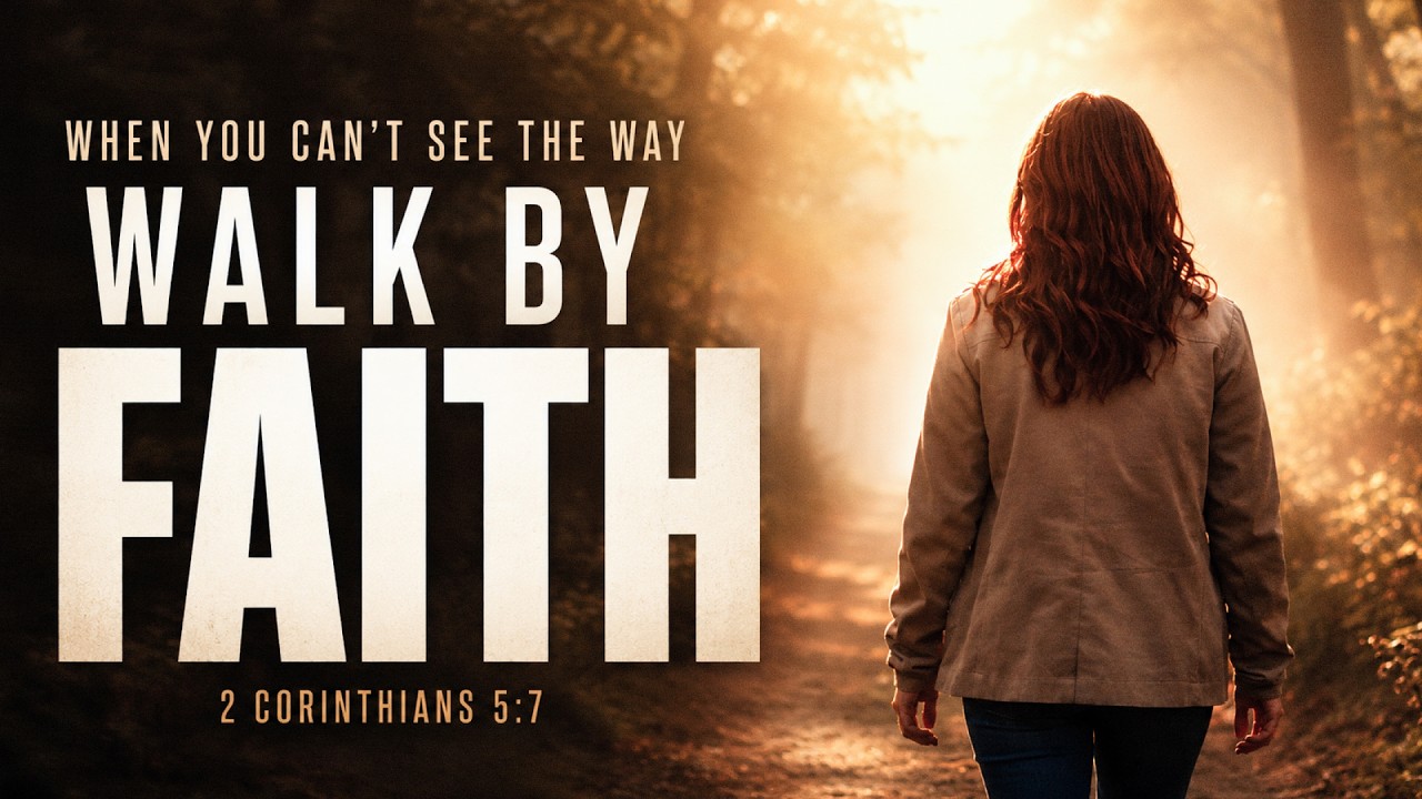 When You Can't See the Way — I Walk by Faith | Christian Worship Song ...