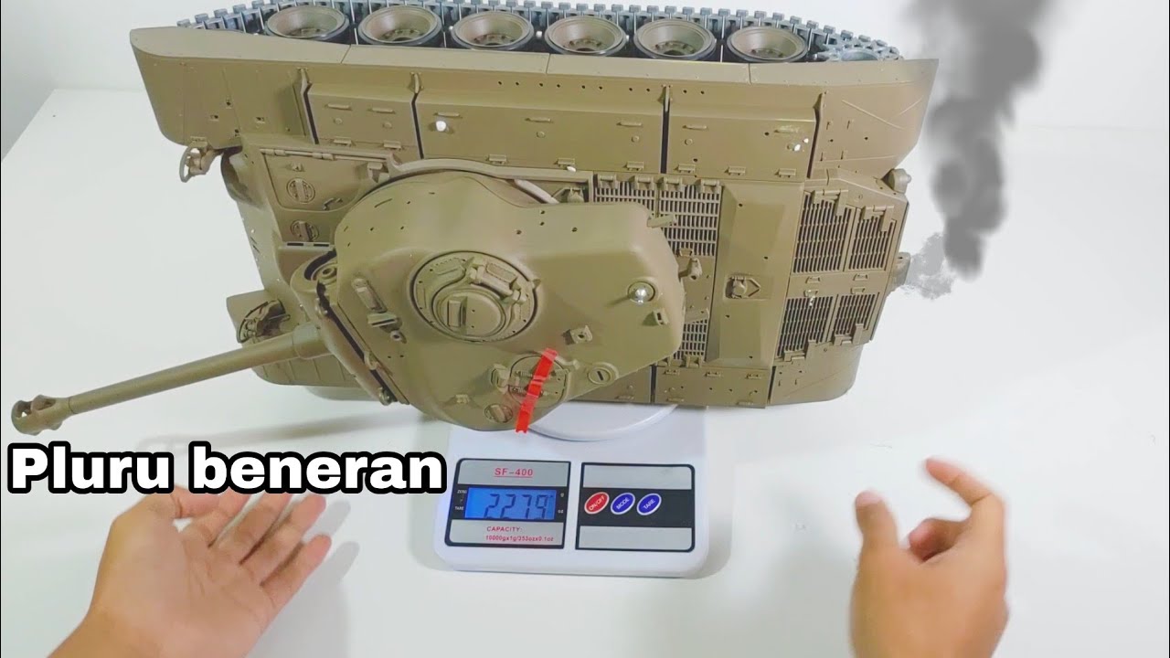 Siap Perang nih !!! RC Tank Leopard 2A6 vs German Tiger 1 Versi Terbaru di Jakarta Hobby. 