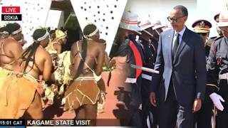 BOTSWANA: MBEGA UMUCO, BAJE GUHEREKEZA PEREZIDA KAGAME  BIYAMBARIYE IBY' UMUCO WABO.
