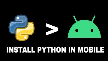 How to install python in mobile | in Tamil | android