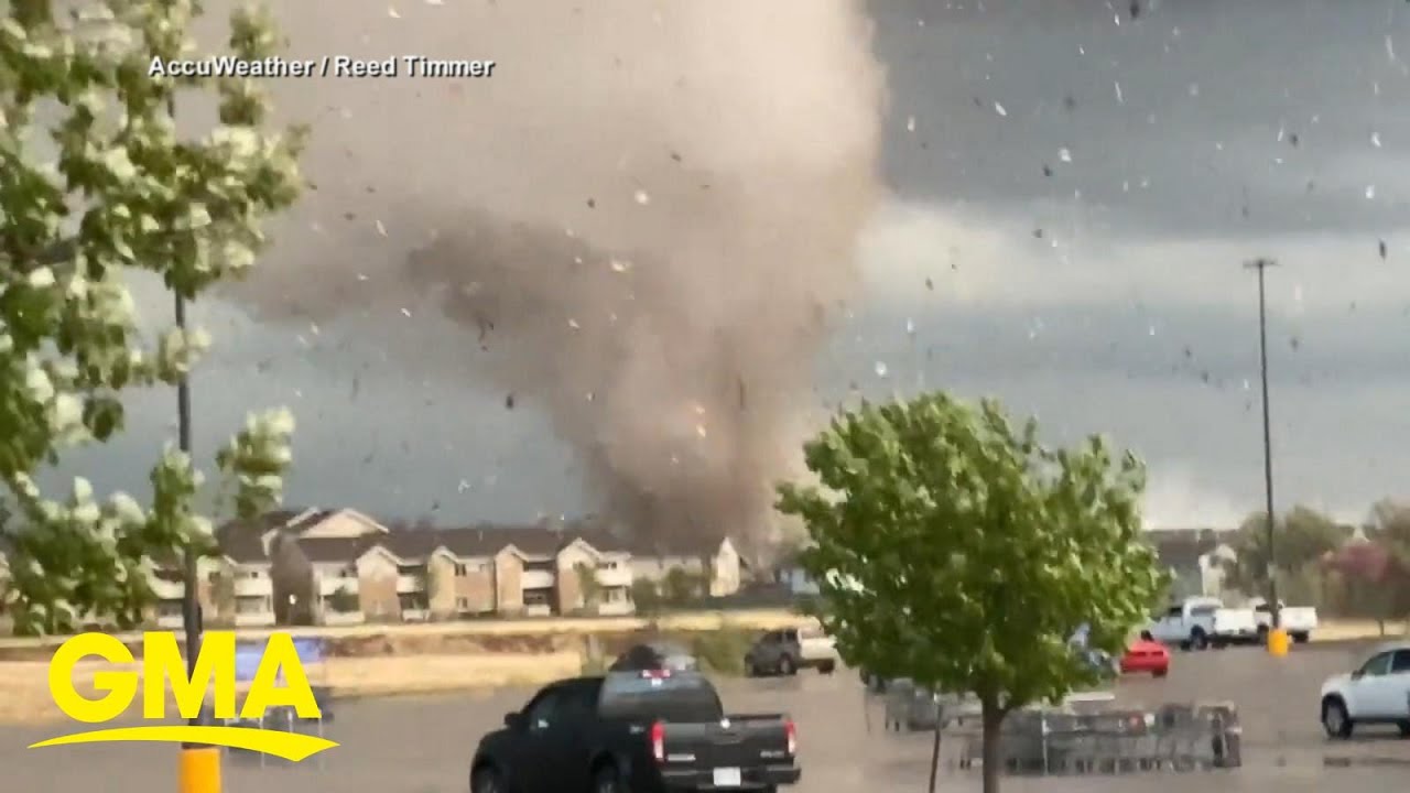More tornadoes overnight after weekend of destruction in Kansas l GMA ...