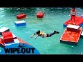 Great Leap of Faith 🦅 | Total Wipeout | Clip Compilation