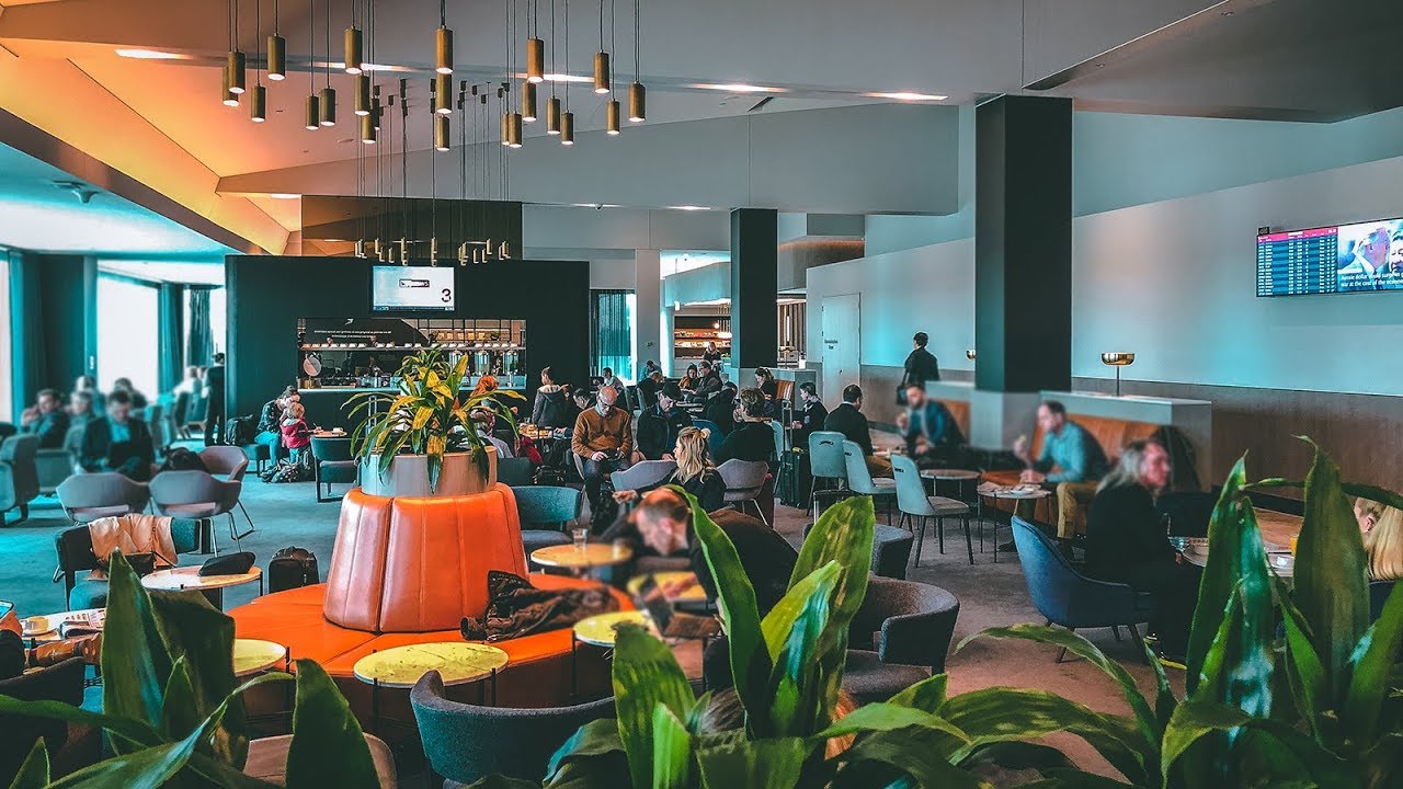 NEW Qantas Business Class Lounge Melbourne YouTube