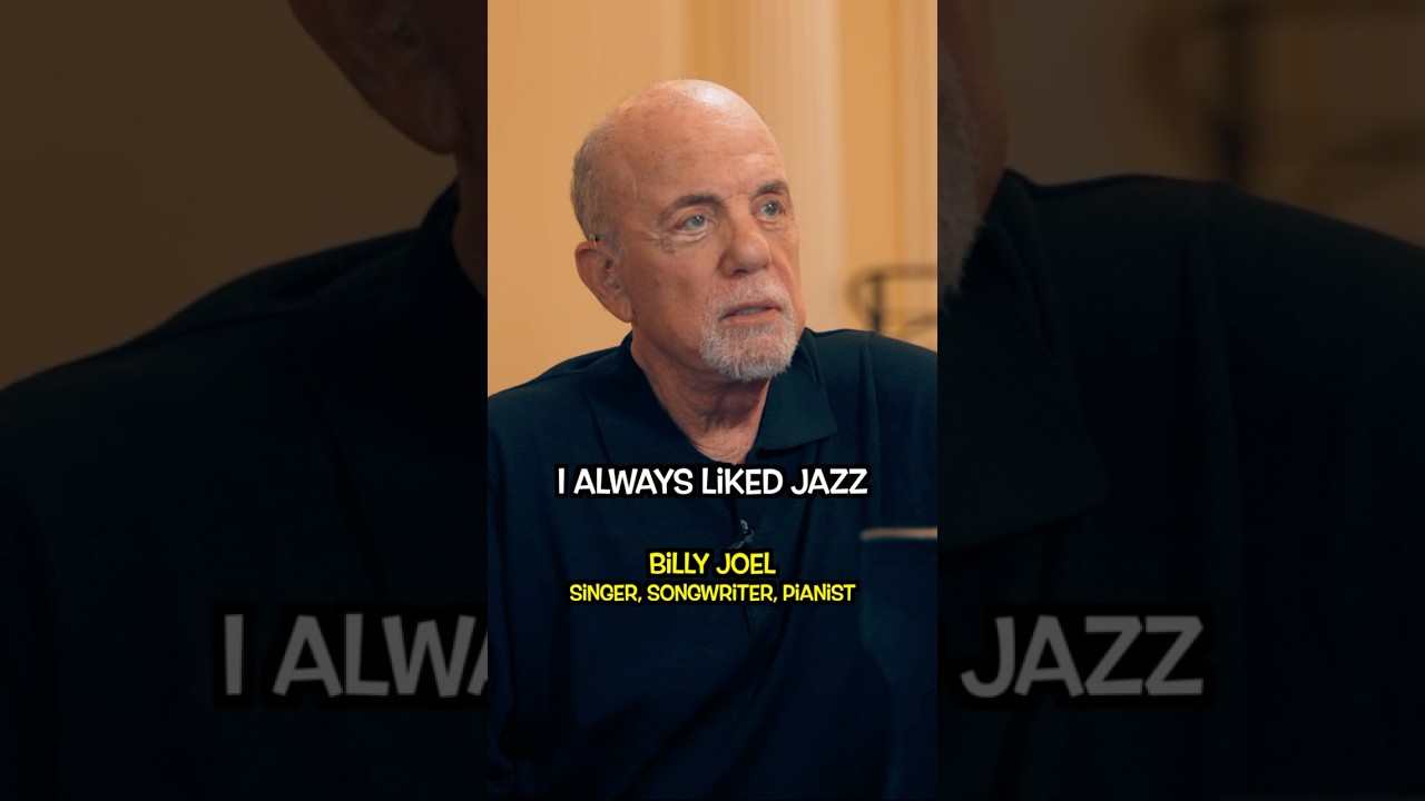 Billy Joel on his understanding of Jazz #piano #billyjoel #shorts